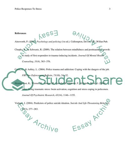 Analyzing Police Work Risk Outcomes