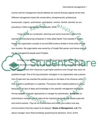 International Management