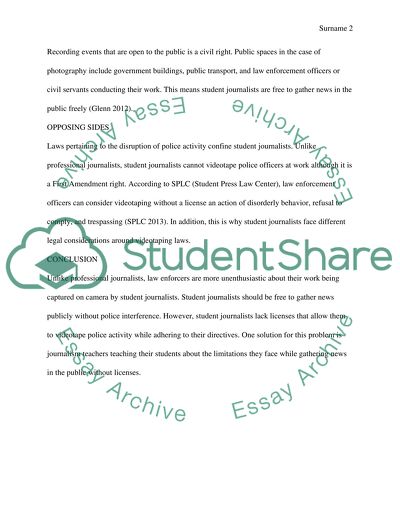 Press Freedom and Censorship