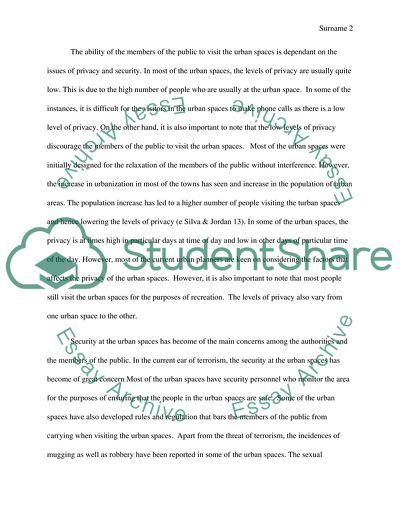 Exploring an Urban Issue