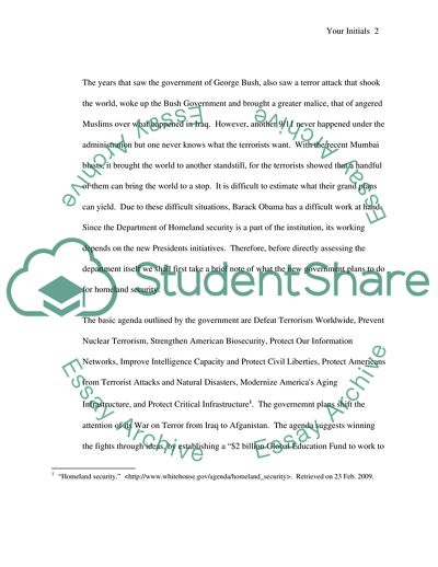 Department of Homeland Security