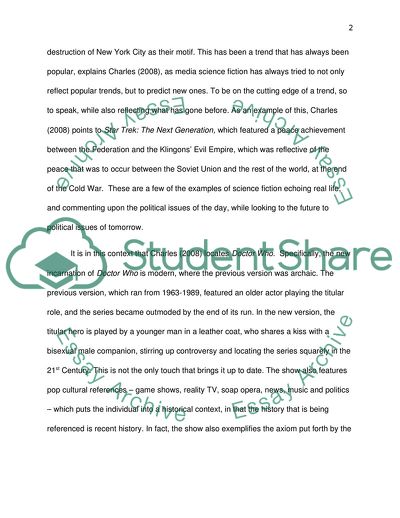 The Politics of Doctor Who