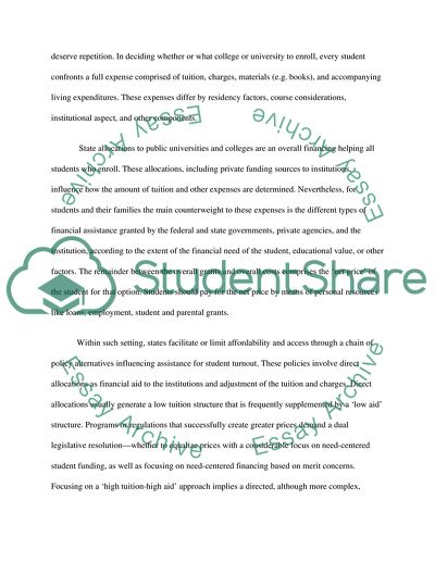 How Can We Make College More Affordable