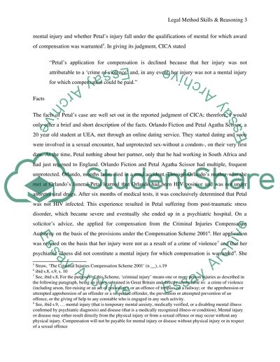 Legal Method Skills & Reasoning