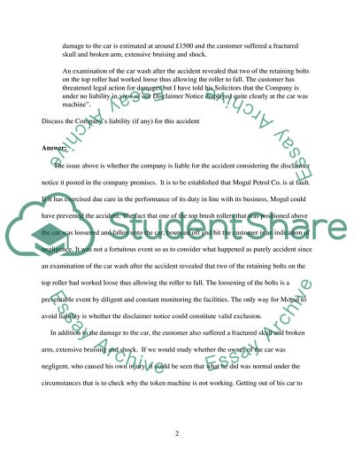 Legal Implications of Disclaimer in Contracts