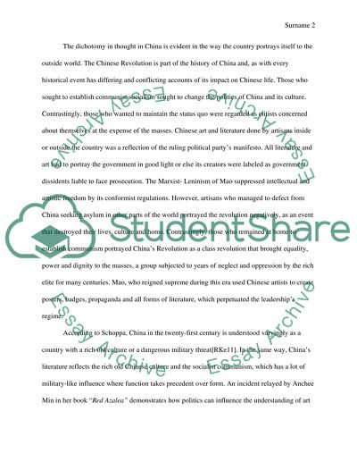 china essay history grade 12