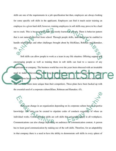 The Hard Truth about Soft Skills