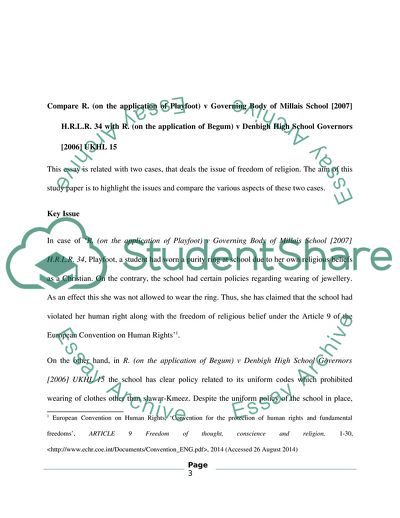 Legal Methods in the Schools