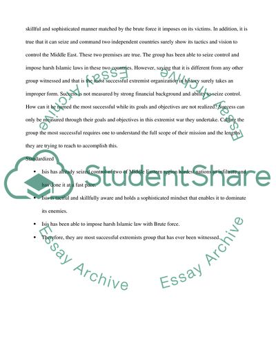 The ISIS and Muslim Nations