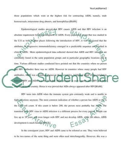 hiv thesis topics