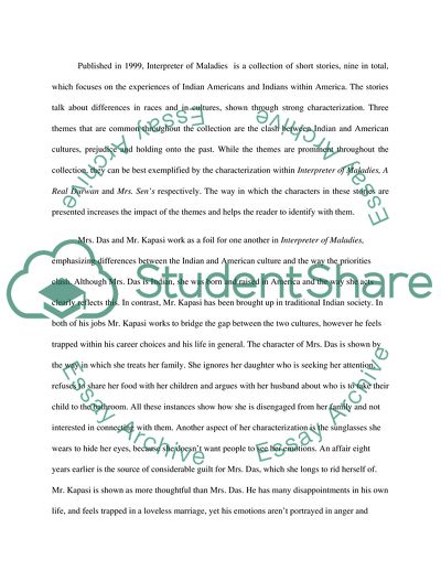 The Interpreter of Maladies