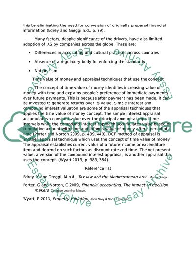 Account for decision maker