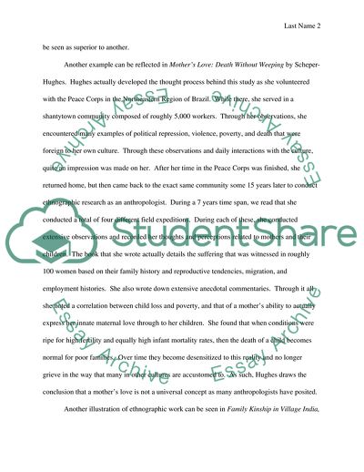 Summary of the Fieldwork