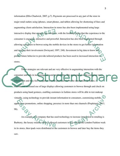 The Impact of Technology on the Retail Marketing