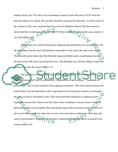 Brief of Maple Farms, inc vs City school district of Elmira