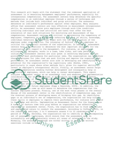 Benefits of Assessment Centers for Organizations