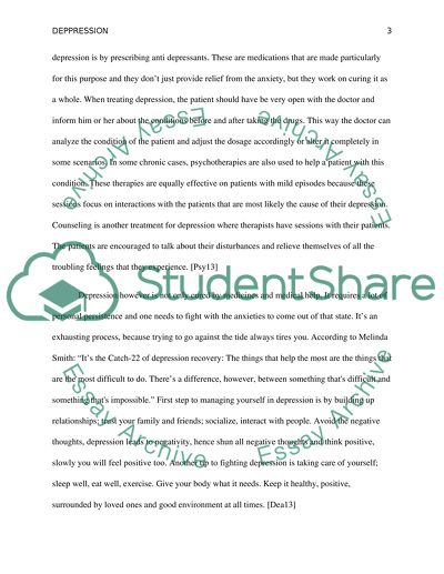 Overview of Depression Treatment Options