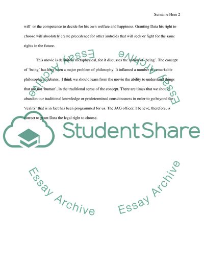 The Measure of a Man