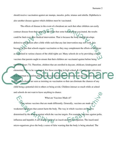 Vaccines: does anyone have the right to push you to vaccinate your child