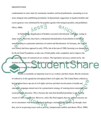 Prostitution in Deeper View of Countries Regulations and Diseases Faced