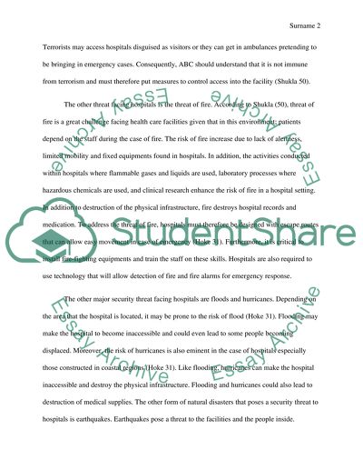 Security Challenges Faced by Large Health Care Provider