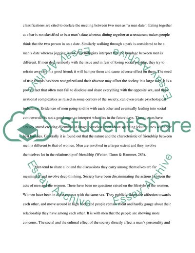 Position Paper Over The Man Date by Jennifer Lee