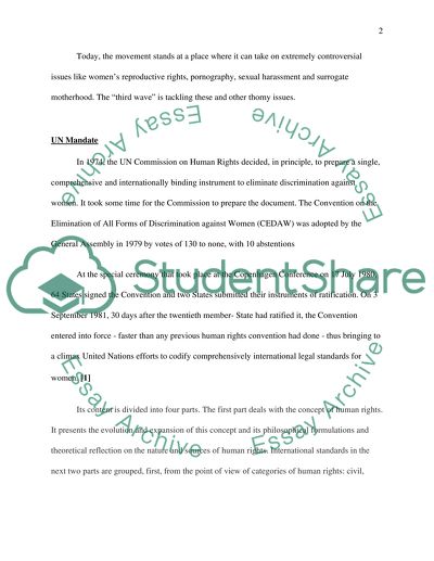 Women Rights Denial by Governments and Individuals