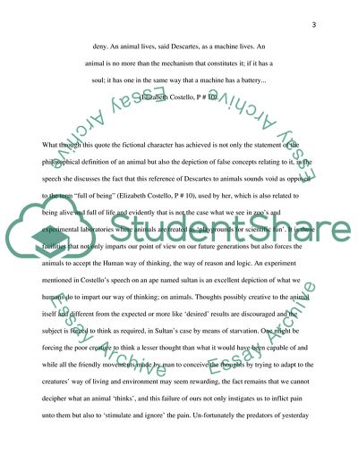 Human and Animals as Species