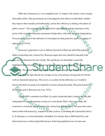 Political Philosophy - What is the best form of government