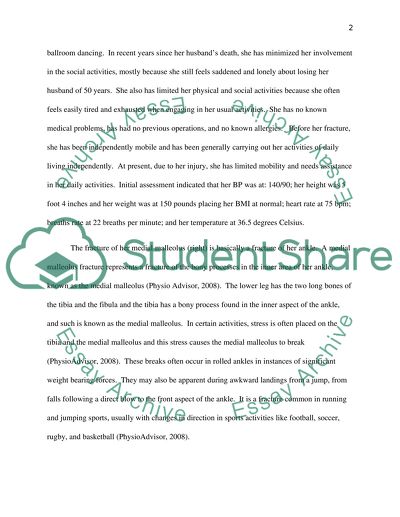 Care of the Patient in the Surgical Environment