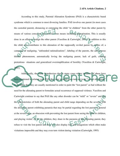 The lost parents perspective on Parental Alienation Syndrome