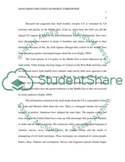 How does media affect the way people percieve the world