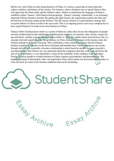 Specifics of Doing Business in China