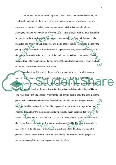 Trends in Sustainable Travel and Tourism