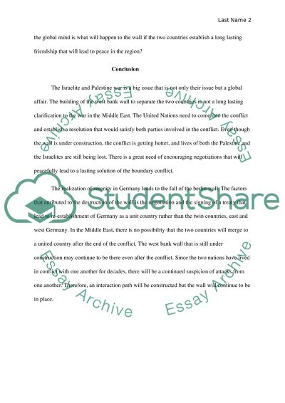 The Israelite and Palestine War Analysis