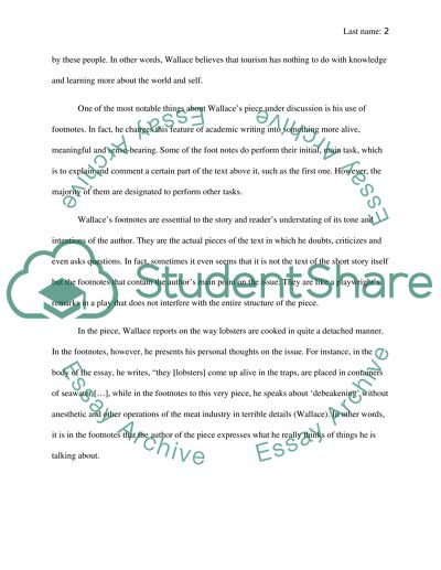 short story essay assignment