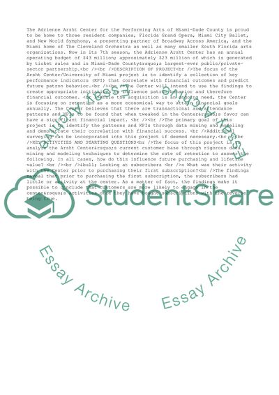 Identifying Key Performance Indicators to Guide Patron Behavior and Financial Performance