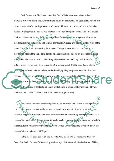 Alcohol Roles in the Marriages of Americans