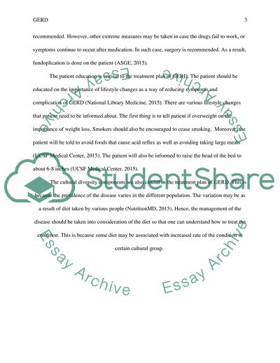 Gastroesophageal Reflux Disease