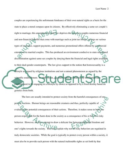 Repealing the Florida Marriage Protection Amendment