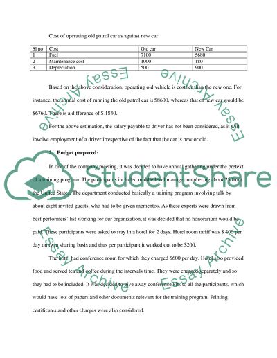 Finance and Resource Management