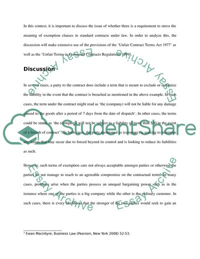 Contract Law - The Involvement of the Courts in Cases Where There Is a Disagreement Between Both the Parties