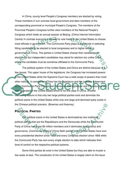 Social and environmental policies comparison: United States And China