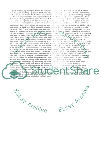 A Single Core Strategy