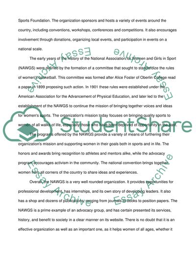 The National Girls and Women in Sports Day