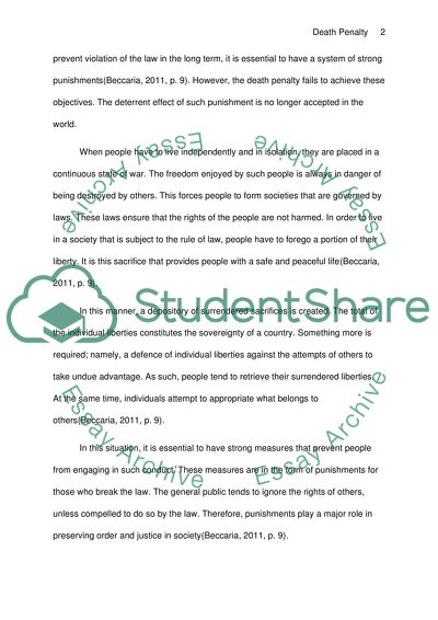 Death Penalty Practice Nowadays