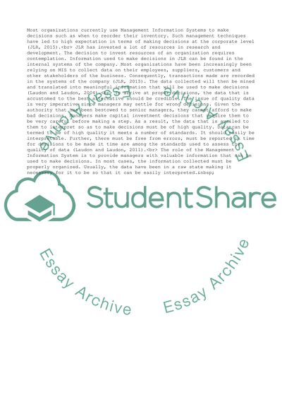 Consultancy Management Techniques for Jaguar Land Rover