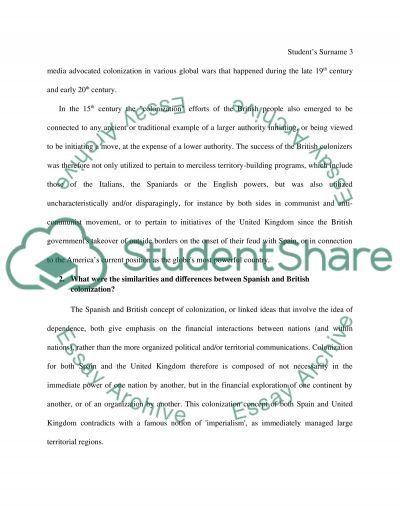 English colonization essay image