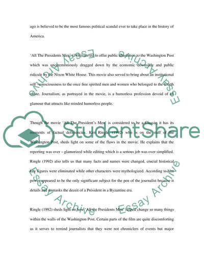 Movie All the Presidents Men