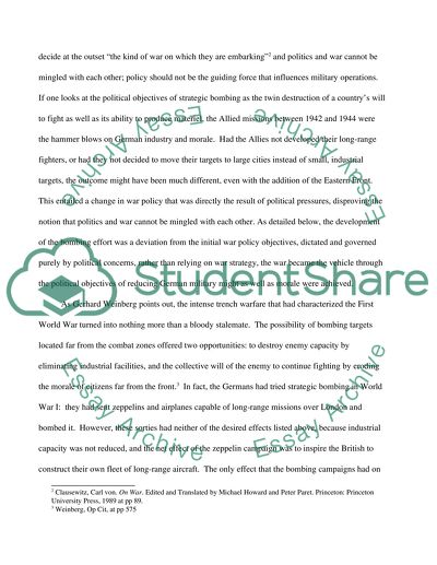 Allied Strategic Bombing